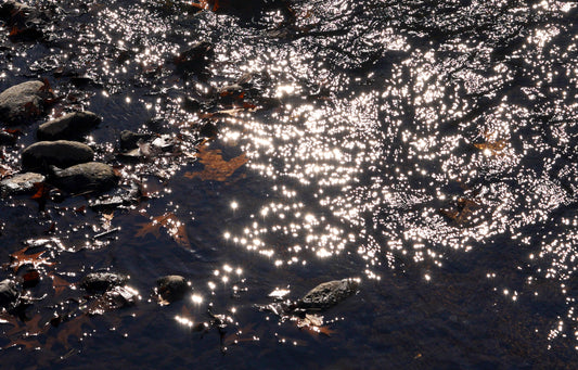 photography print sunlight reflecting on water 